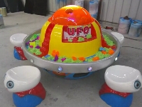 UFO Space Sand DIY Play Table for Art Room